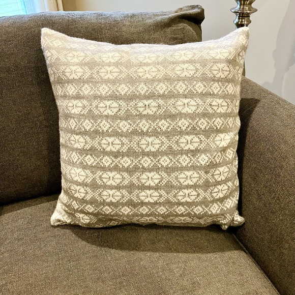 New 19” Throw Pillow Knit Cover - Picture 1 of 2